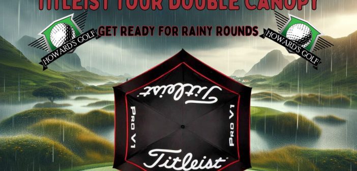 Titleist Tour Double Canopy Umbrella Feature Image