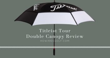 The Titleist Tour Double Canopy Umbrella Full Review Titleist Double Canopy Review