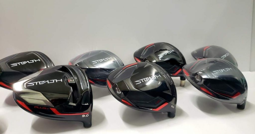 TaylorMade Stealth Drivers from Demo Cart at Howard's Golf