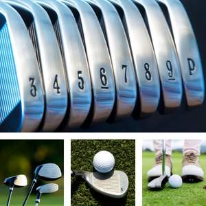 How Many Golf Clubs in a Bag? Quick Carrying Guide 2 Old School golf set configuration featuring 3 woods, 7 irons, 2 wedges, and a putter.
