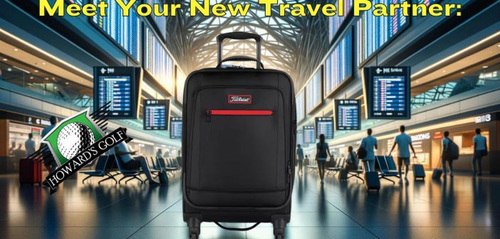 Titleist Players Spinner Carry On Luggage Bag Feature Image