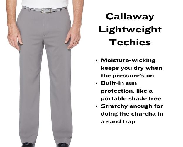 Callaway Lightweight Techies with bullet points