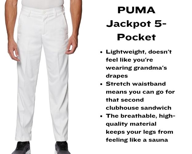 PUMA Jackpot 5-Pocket with bullet points