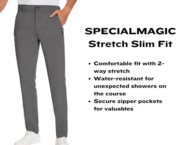 SPECIALMAGIC Stretch Slim Fit with bullet points