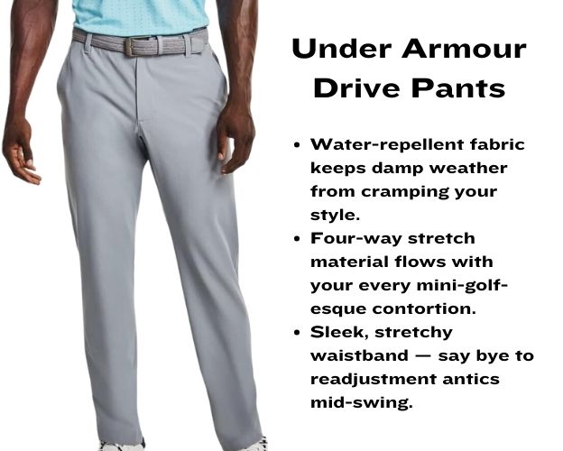 Under Armour Drive Pants with bullet points