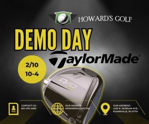 Howard's Golf TaylorMade Demo Days 2024 Promotional Ad