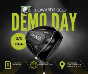 Howard's Golf Ping Demo Days 2024 Promotional Ad